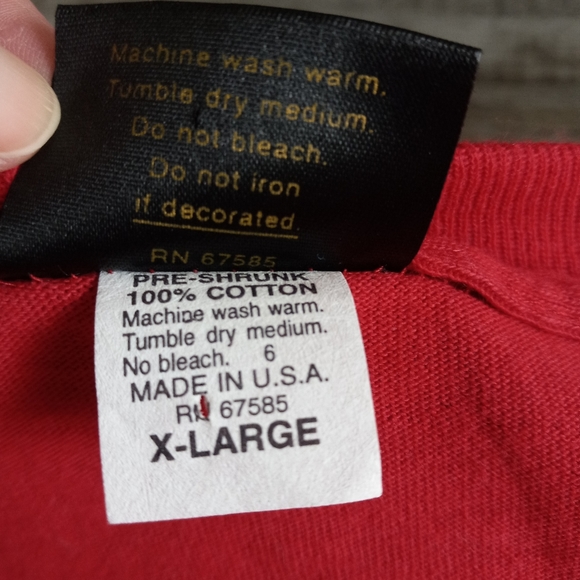 Vintage Monsterwear 90’s Sesame Street Elmo T-Shirt Made In USA 100% Cotton - Picture 5 of 7